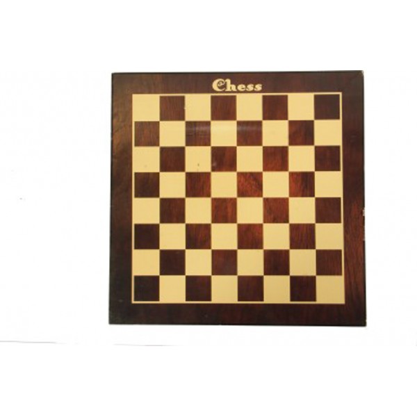 AVM 12" MDF Flat Chess Board without Coins